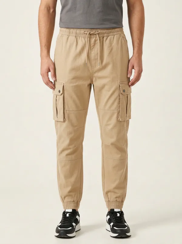 Active Multi-Pocket Printed Men's Cargo Pants