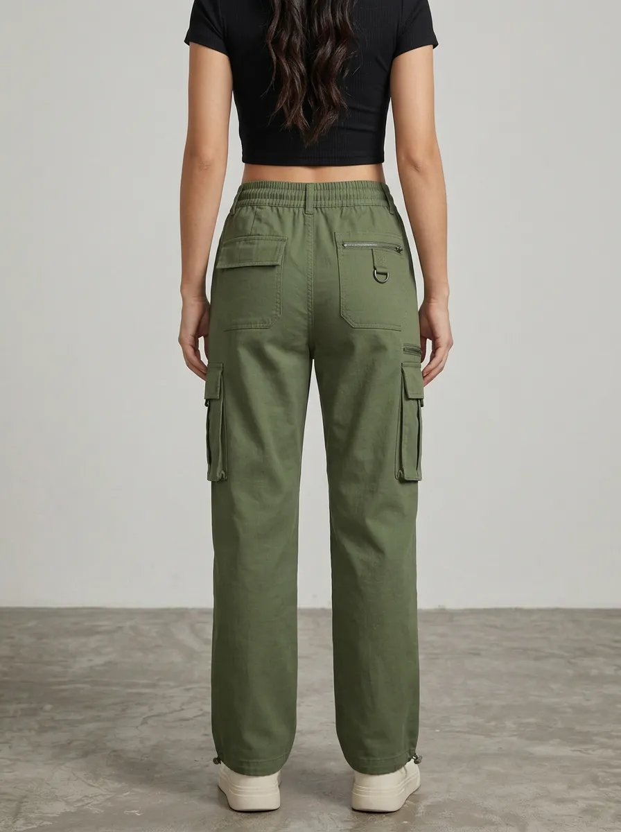 Rugged Multi Pocket Fit Women's Multi Pocket Cargo Pants