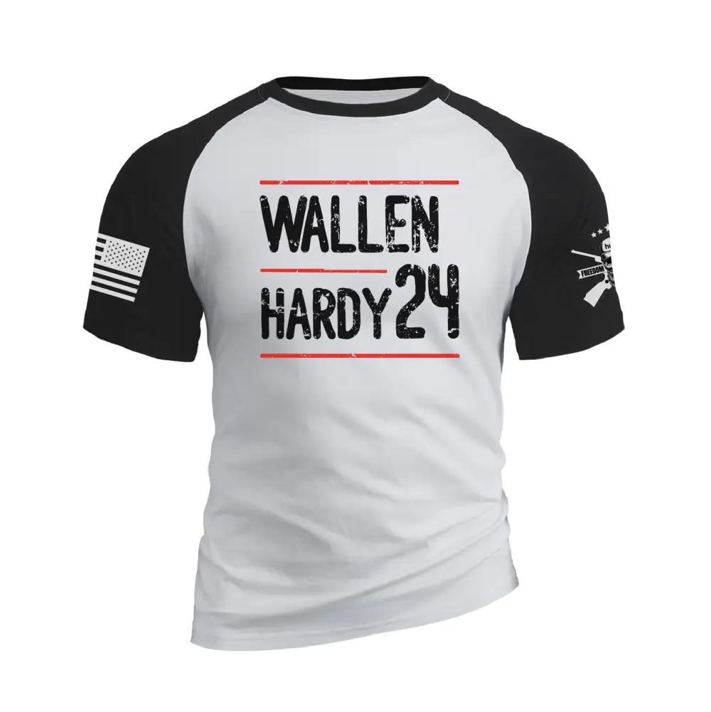 WALLEN HARDY 24 RAGLAN GRAPHIC TEE