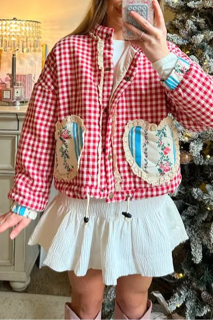 Plaid Everyday Casual Jacket
