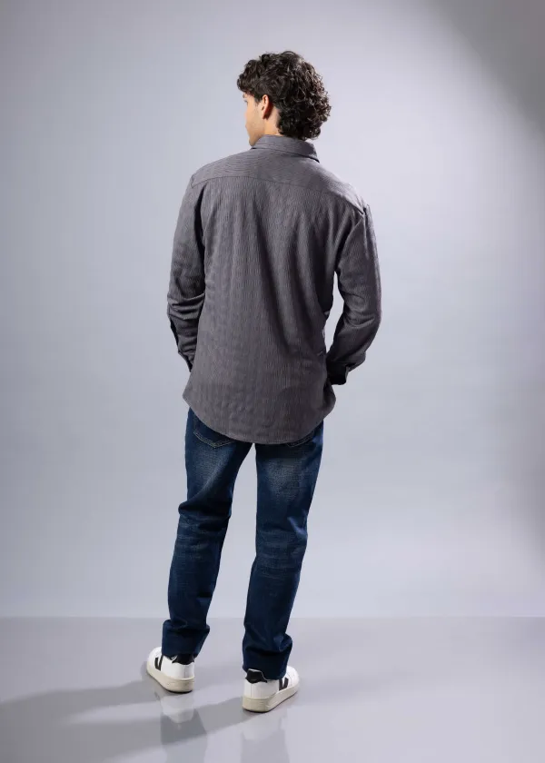 Utility Collared Dress Shirt