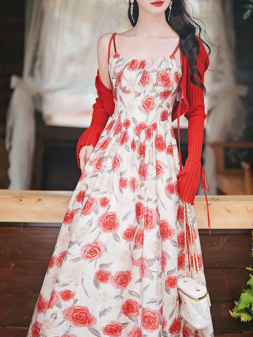 Spaghetti Strap Maxi Dress
