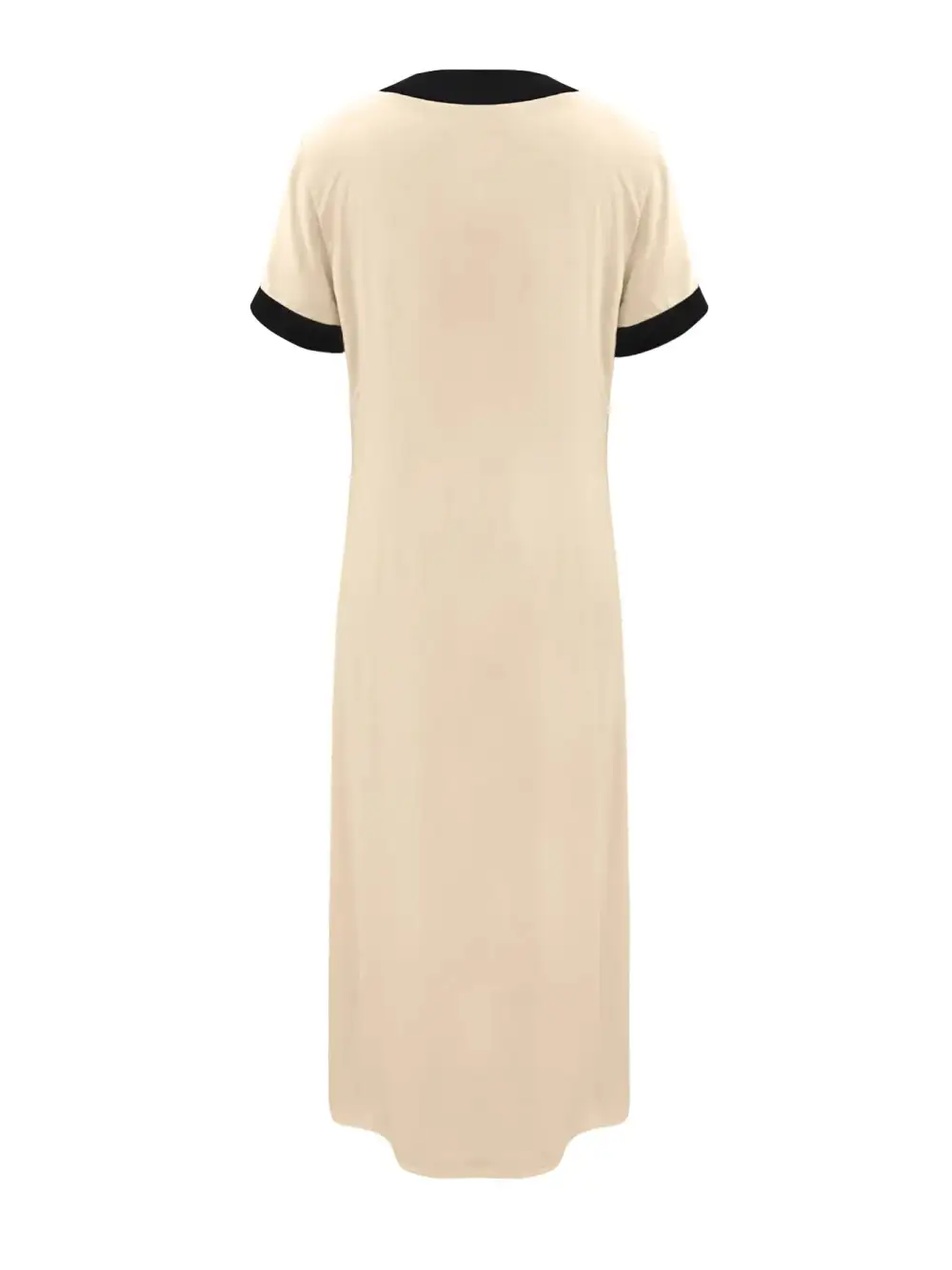 Smooth Finish Button Front Midi Dress