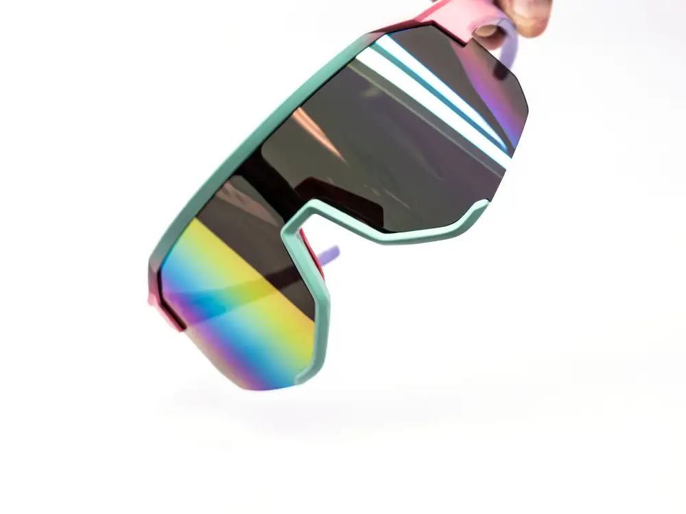 12-Pack Oversized Sport Shield Mirror Performance Sunglasses