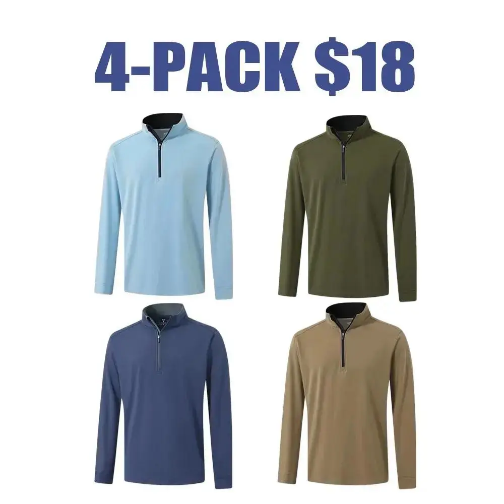 Men's Quarter Zip Golf Pullover