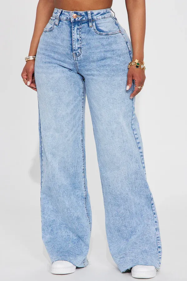 So Valid Stretch Wide Leg Jeans