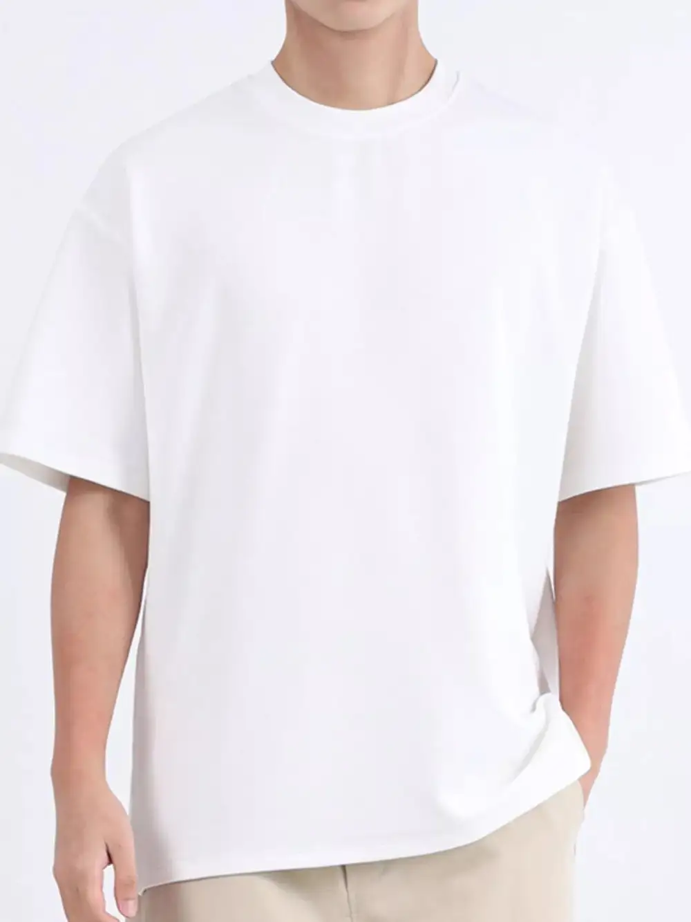 Relaxed Men's Round Neck T-shirt
