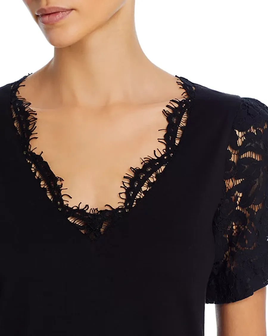 Elegant Style V-Neck Tees