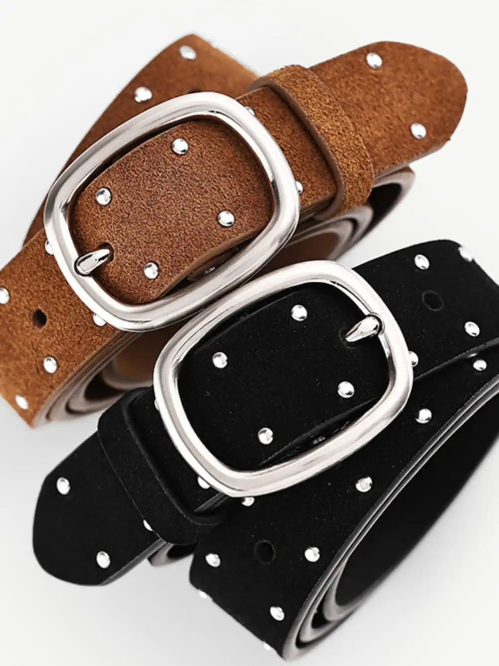 Studded Buckle Belt
