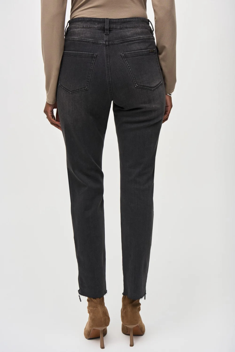 Dark Wash Straight - Leg Denim Jeans