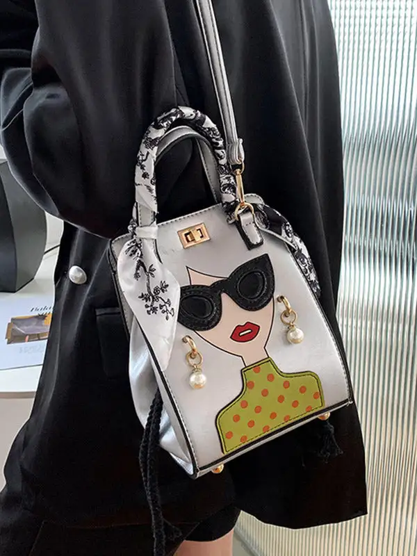 Compact Vintage Crossbody Bag