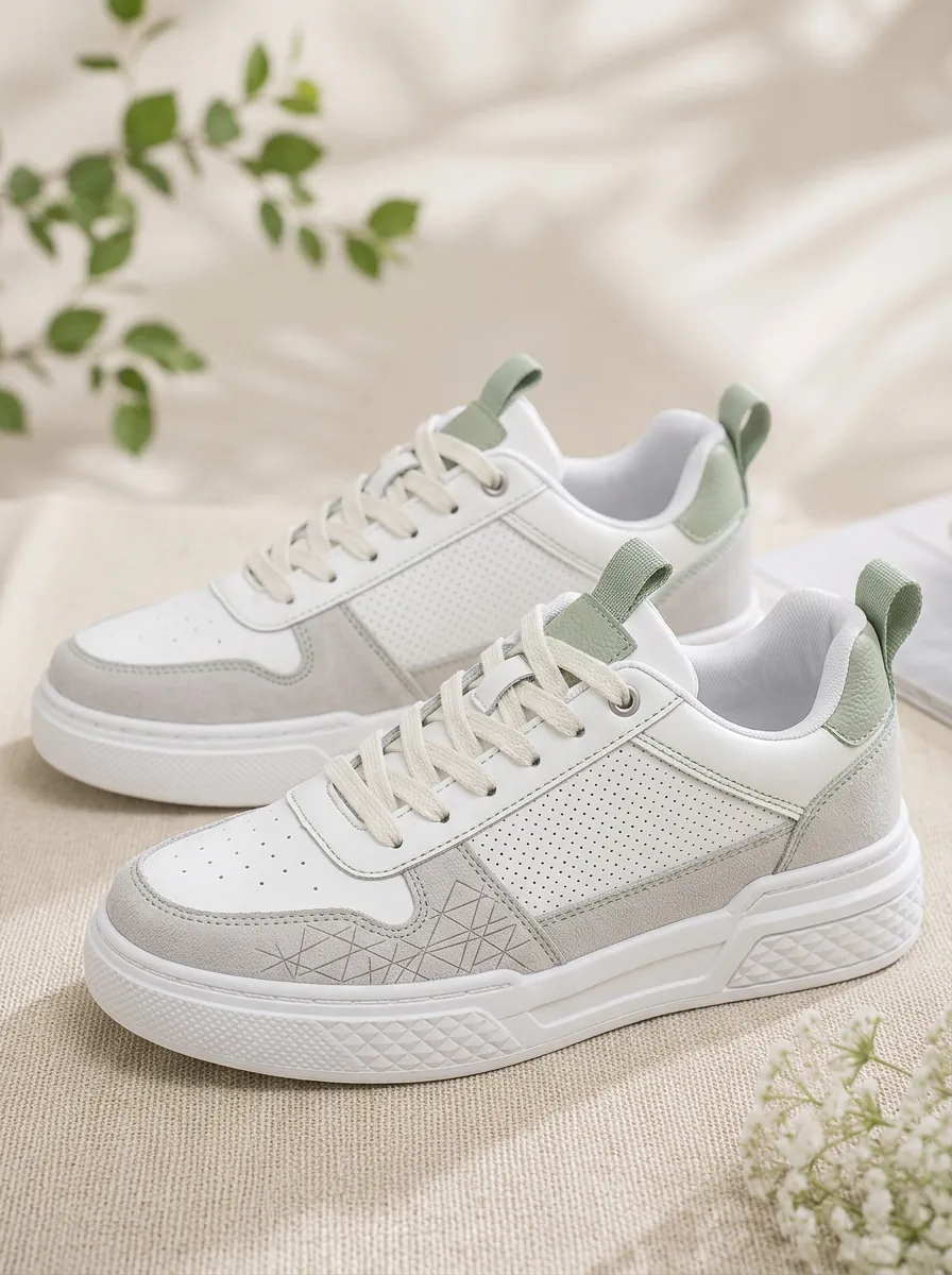 Men's Street Style Geometric Pattern Patterned Modern Skate Shoes