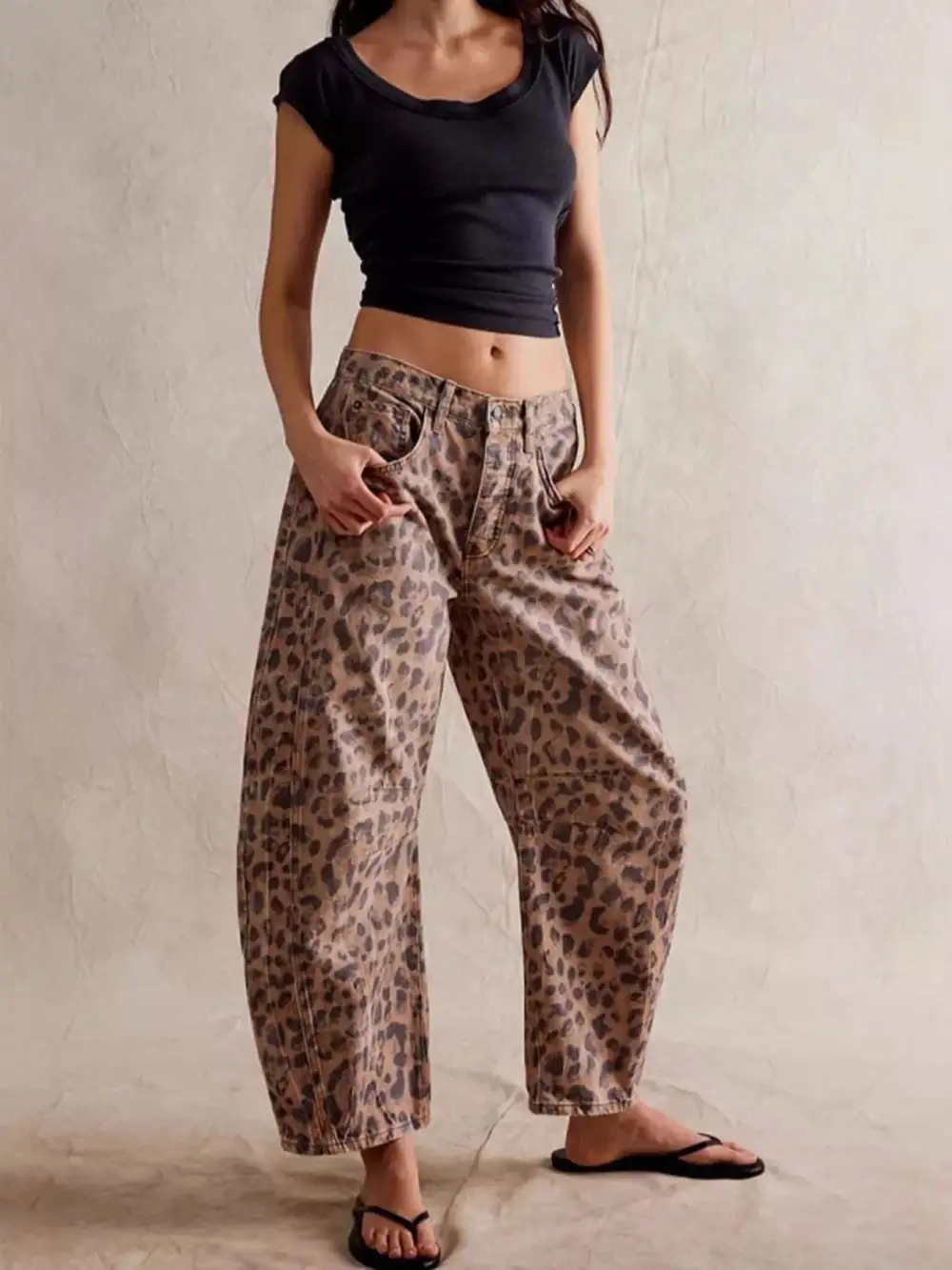 Casual Wide Leg Jeans