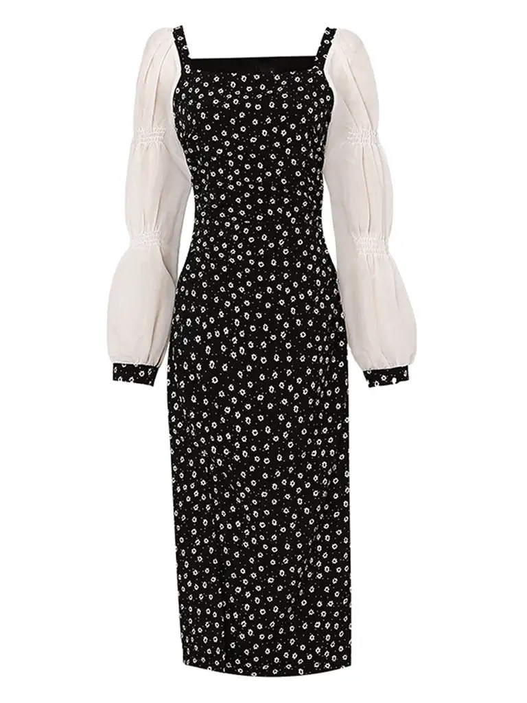 Floral Print Maxi Dress