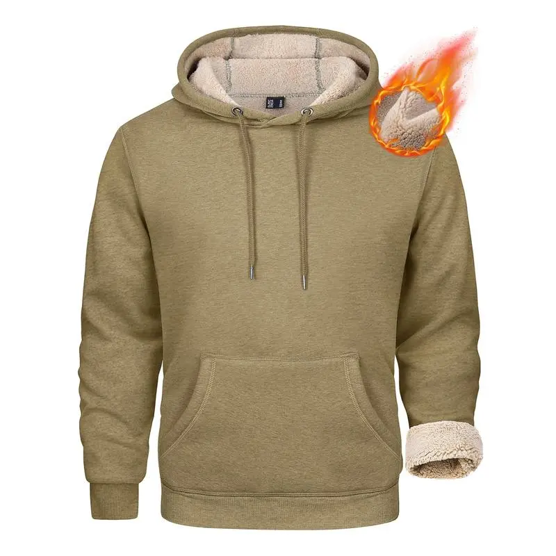 🧥🔥 Limited-Time Offer – 40% OFF! 🔥 Men's Heavy Sherpa Fleece Hoodie Built for Warmth. Made for Comfort. Perfect for Every Adventure