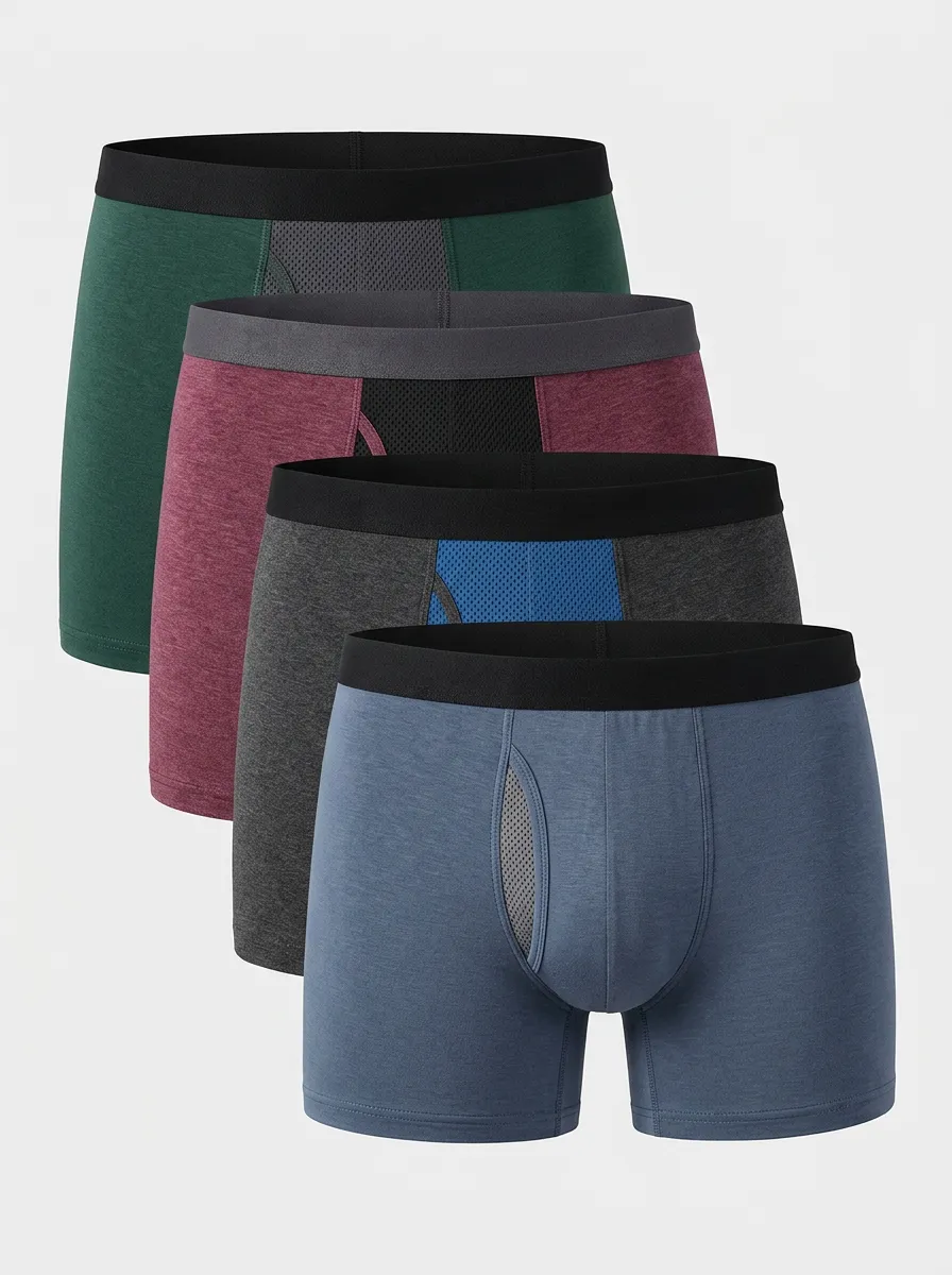 Classic Comfort Fit Four Pack Briefs