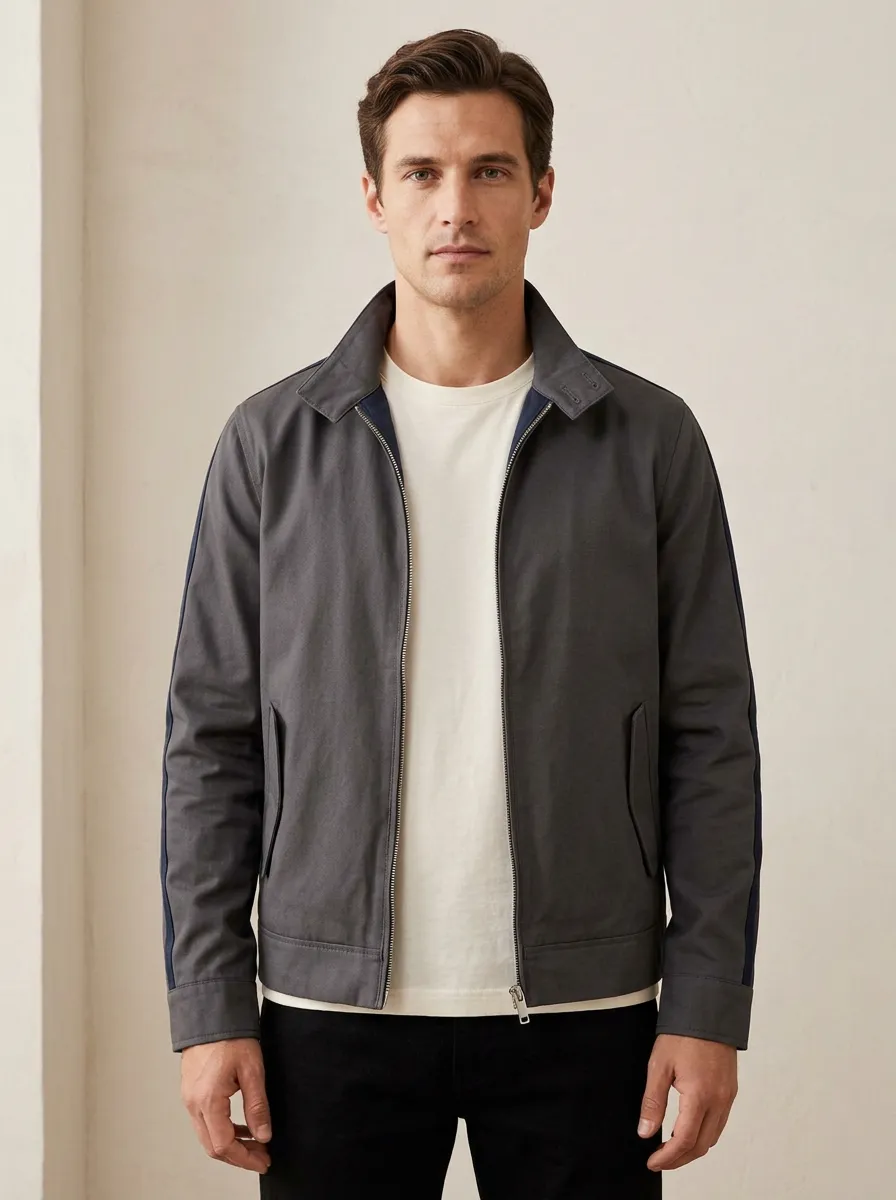 Side Striped Jacket
