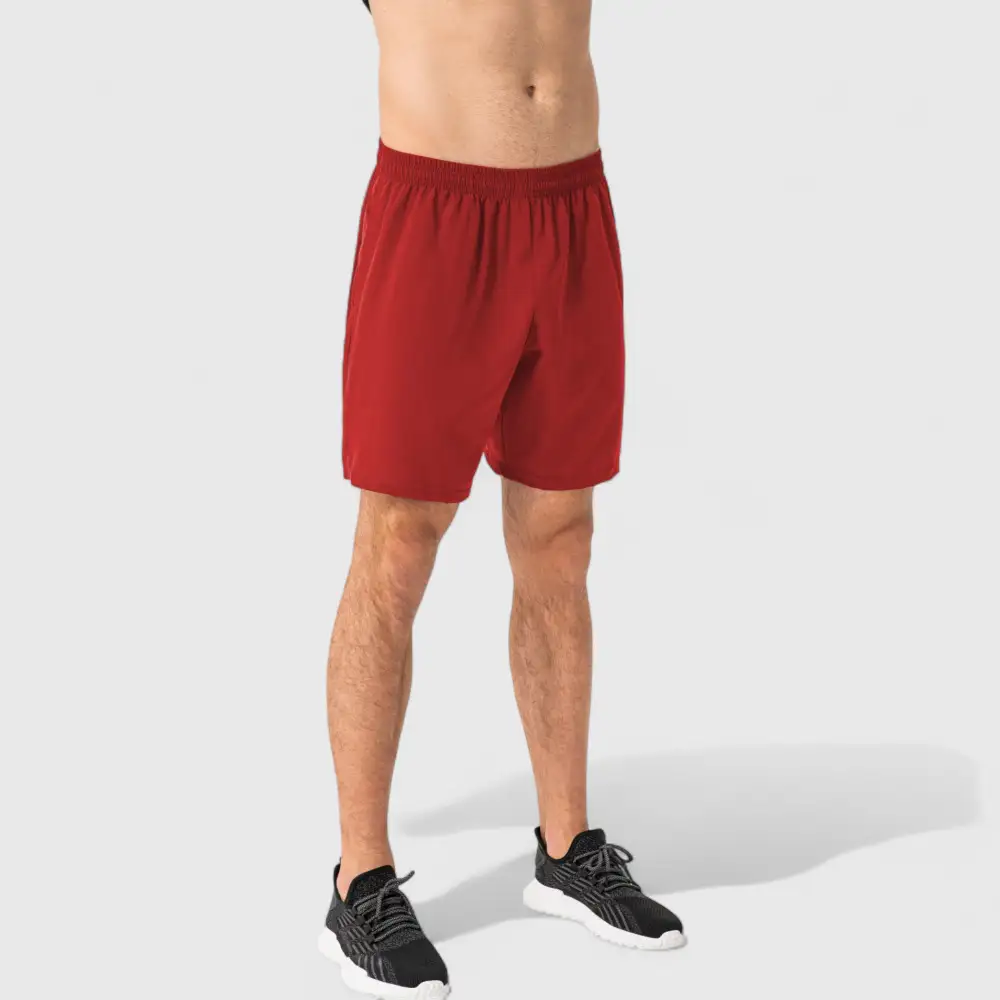 Refined Elastic-Waist Men's Athletic Shorts