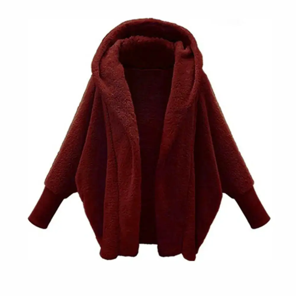 Open-Front Fisherman Knit Coat