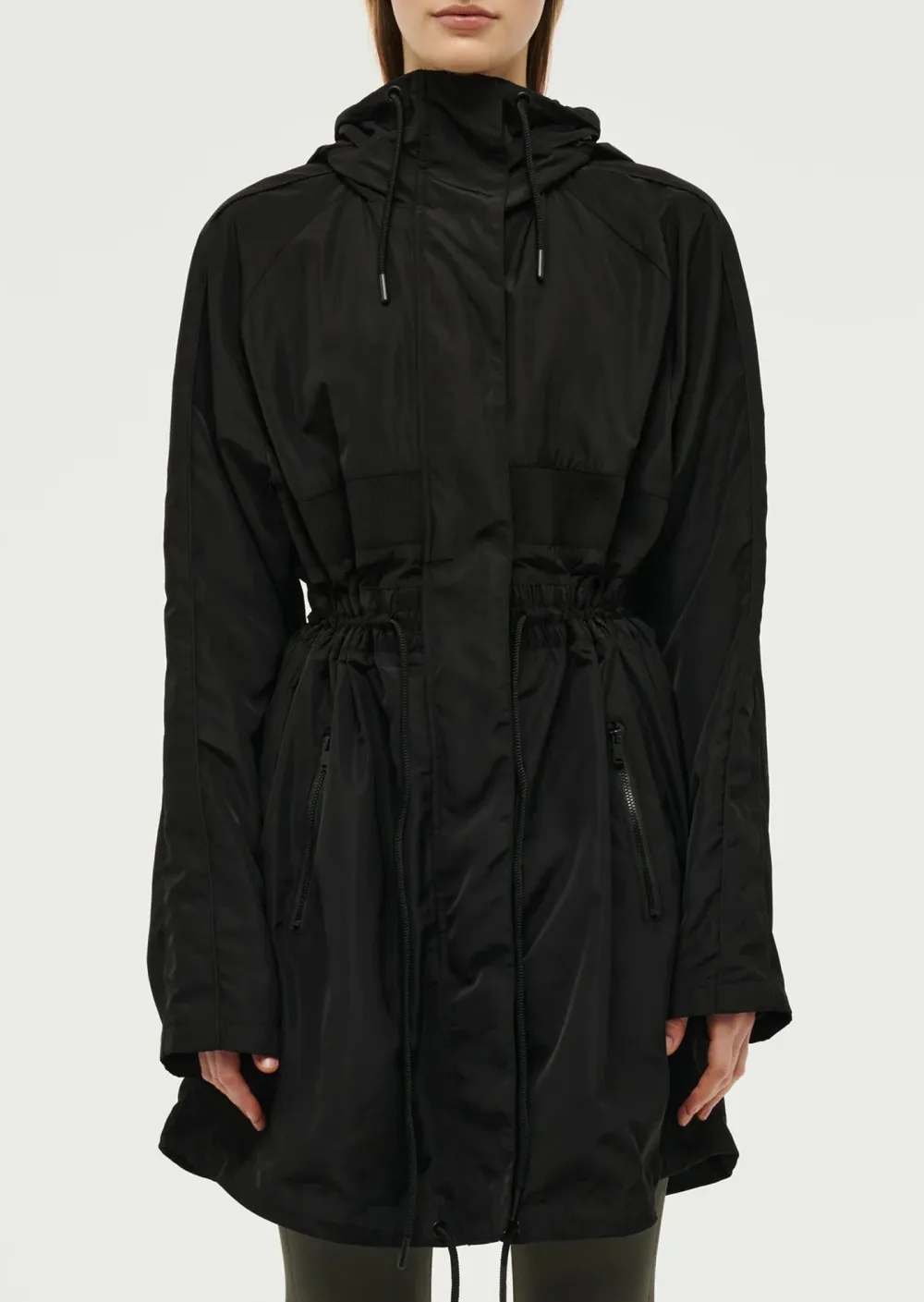 MID LENGTH HOODED JACKET
