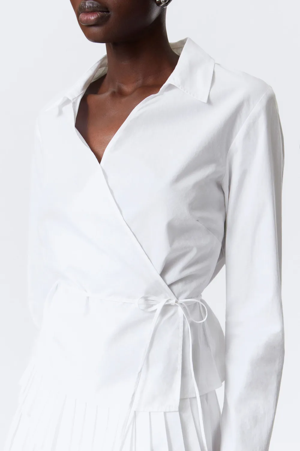 Tied Long Sleeve Shirt