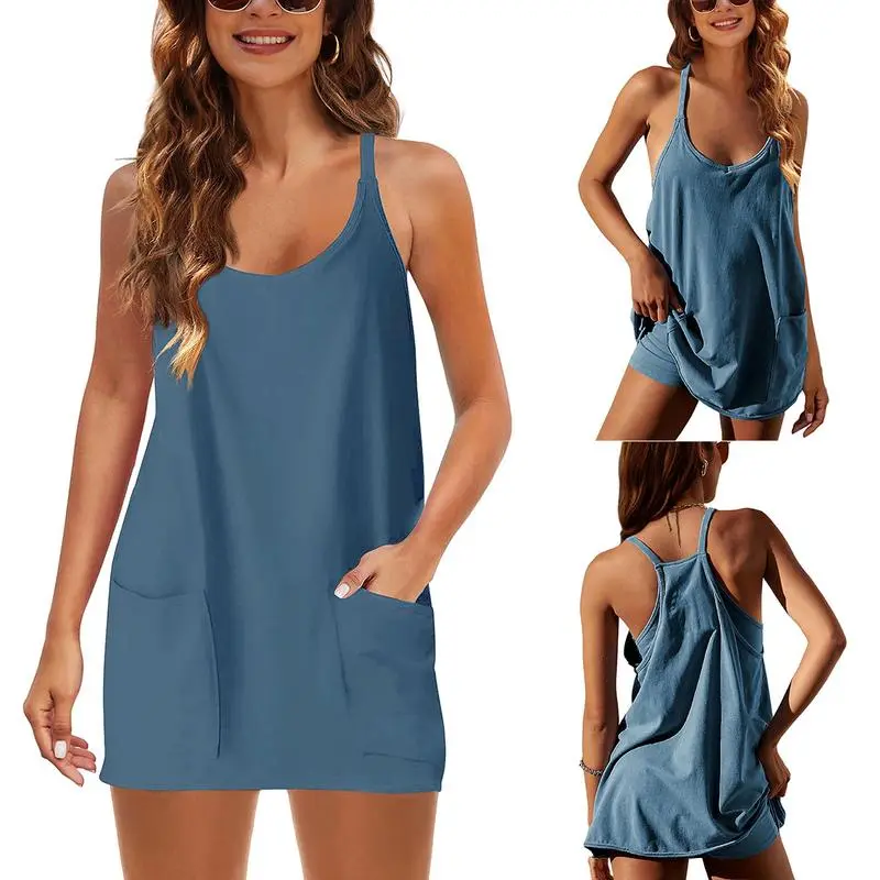 9PACK-Casual V-Neck Vest & Shorts Set
