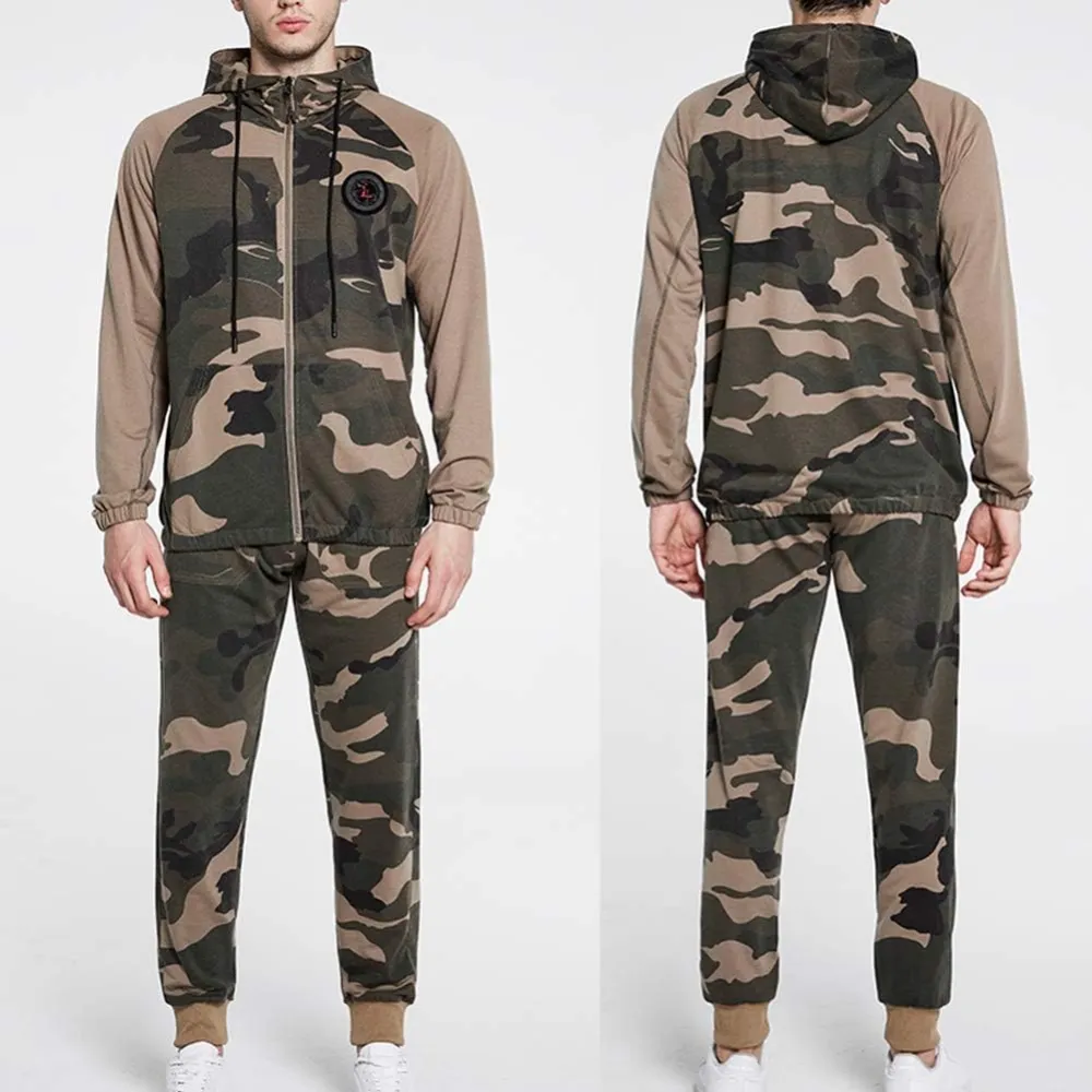 Casual Comfy Camo Suits for Men