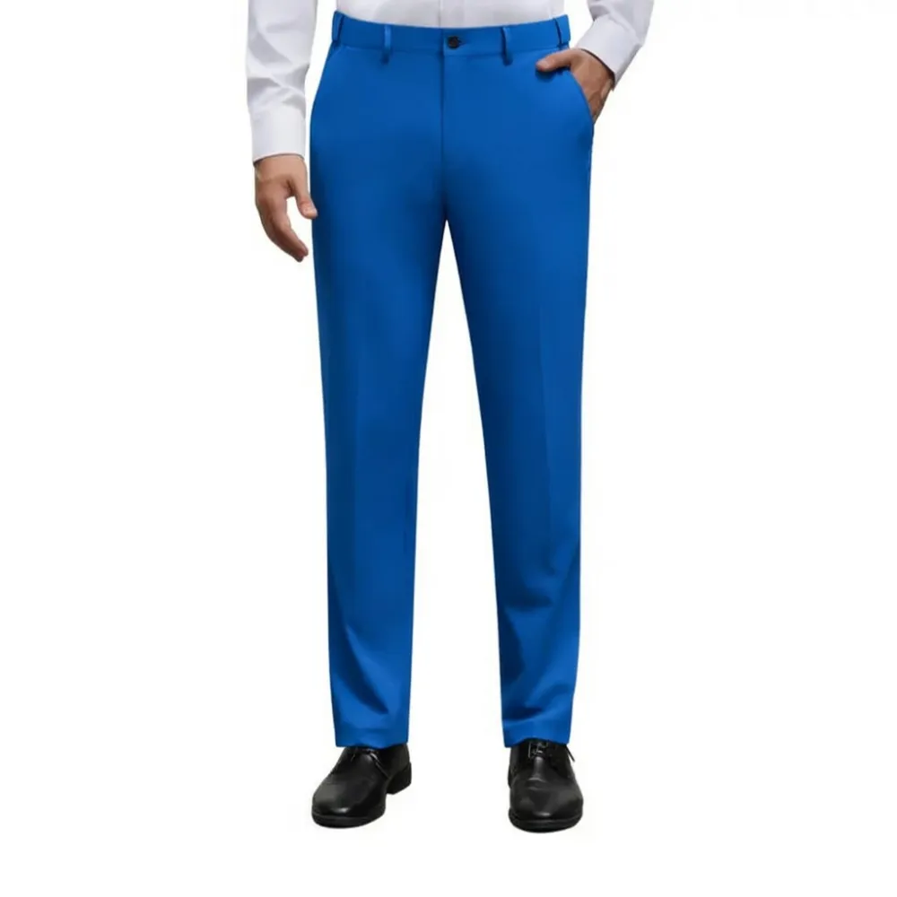 Men's Stretch Dress Pants Wrinkle-Free Golf Pants