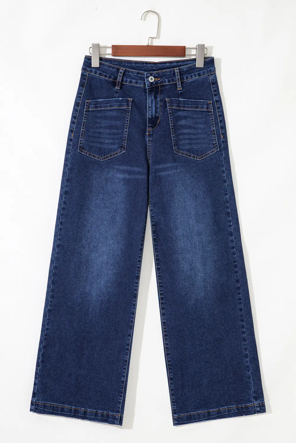 Patch Pocket Mimimalist Shift Jeans