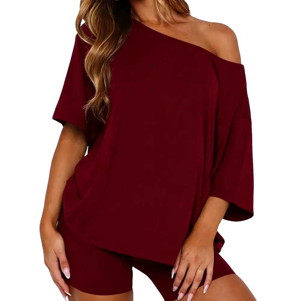 Women's Casual Two-Piece Loungewear Set