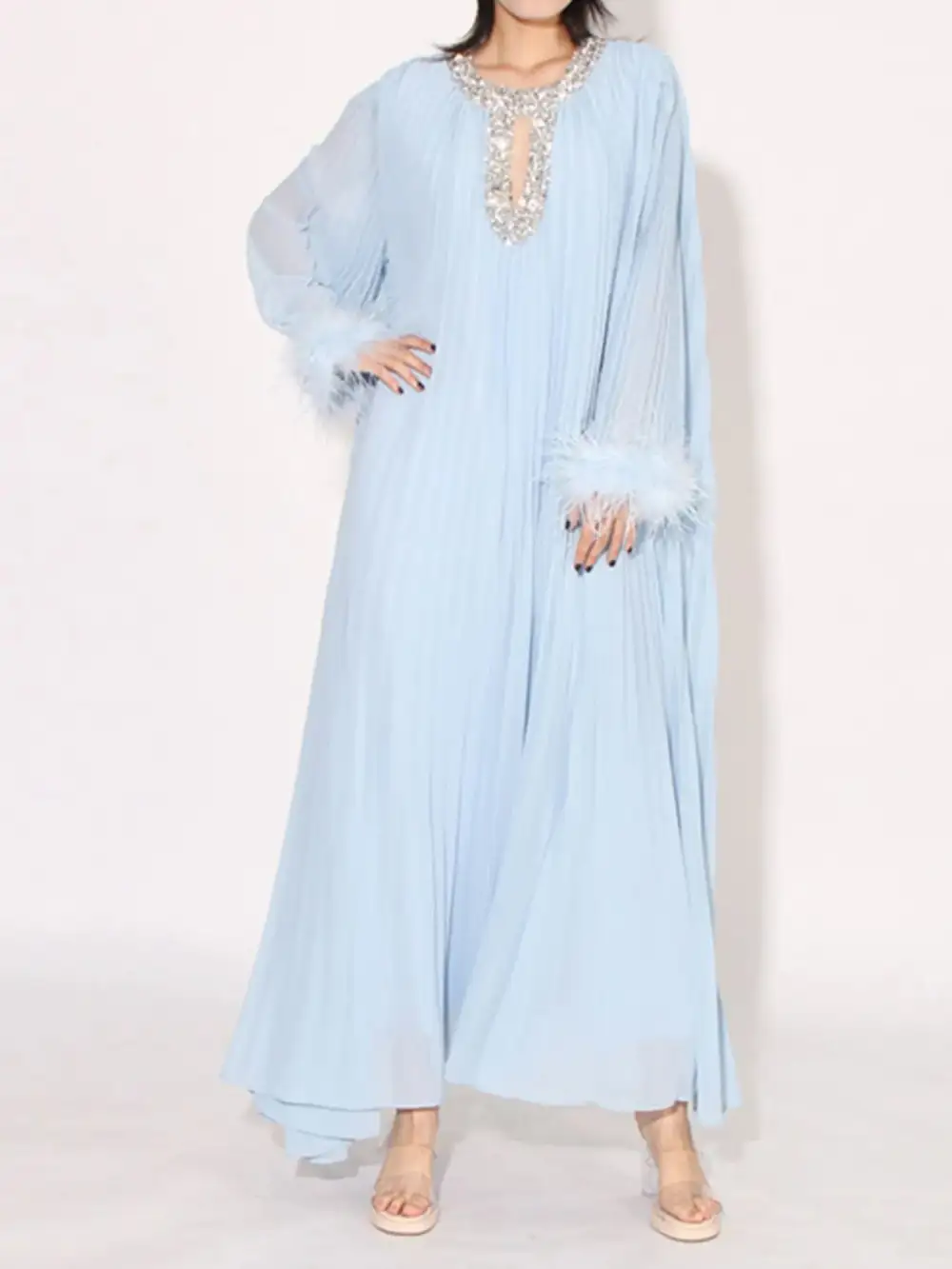 Finish Long Sleeve Maxi Dress