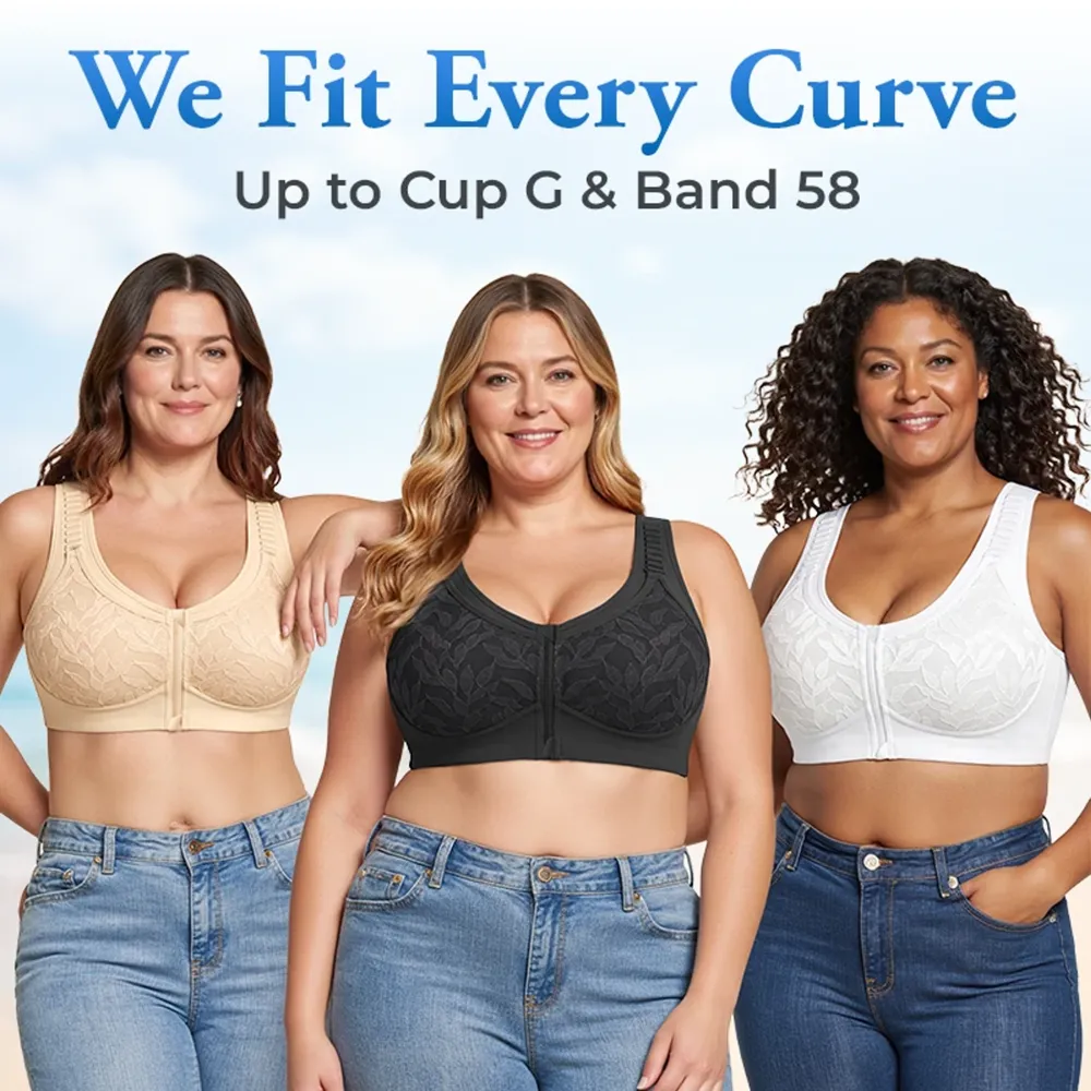 🔥Last Day💥Ultimate Lifting Bounce Control Front Zipper Bra🔥8-Pack Only $24