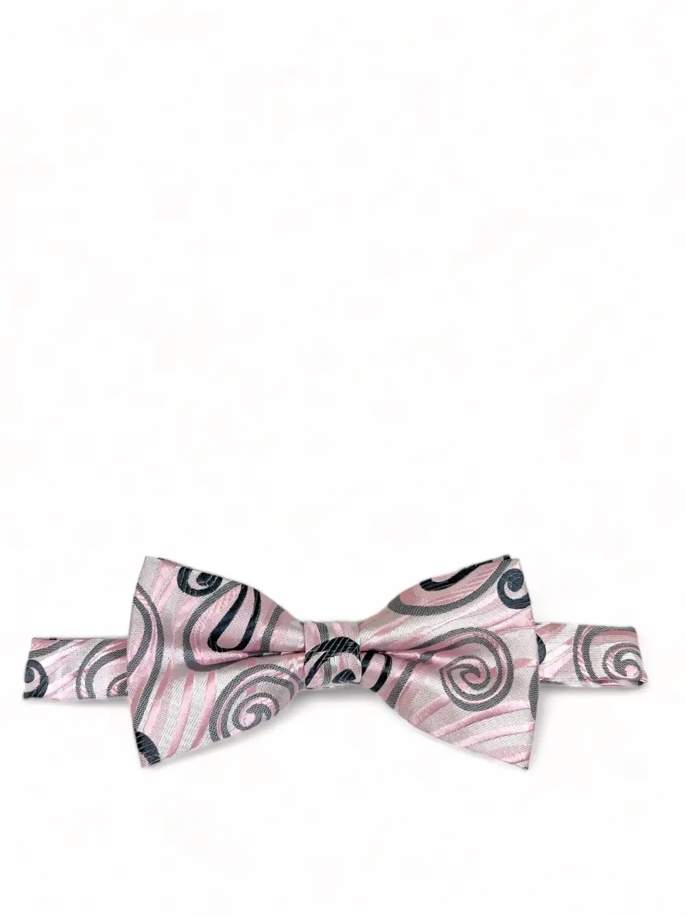Polished Paisley Polyester Bow Tie