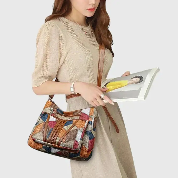 Relaxed Structured Leather Handbag