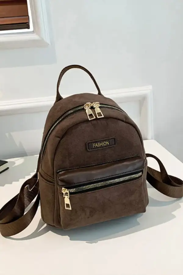 Suede Everyday Backpack