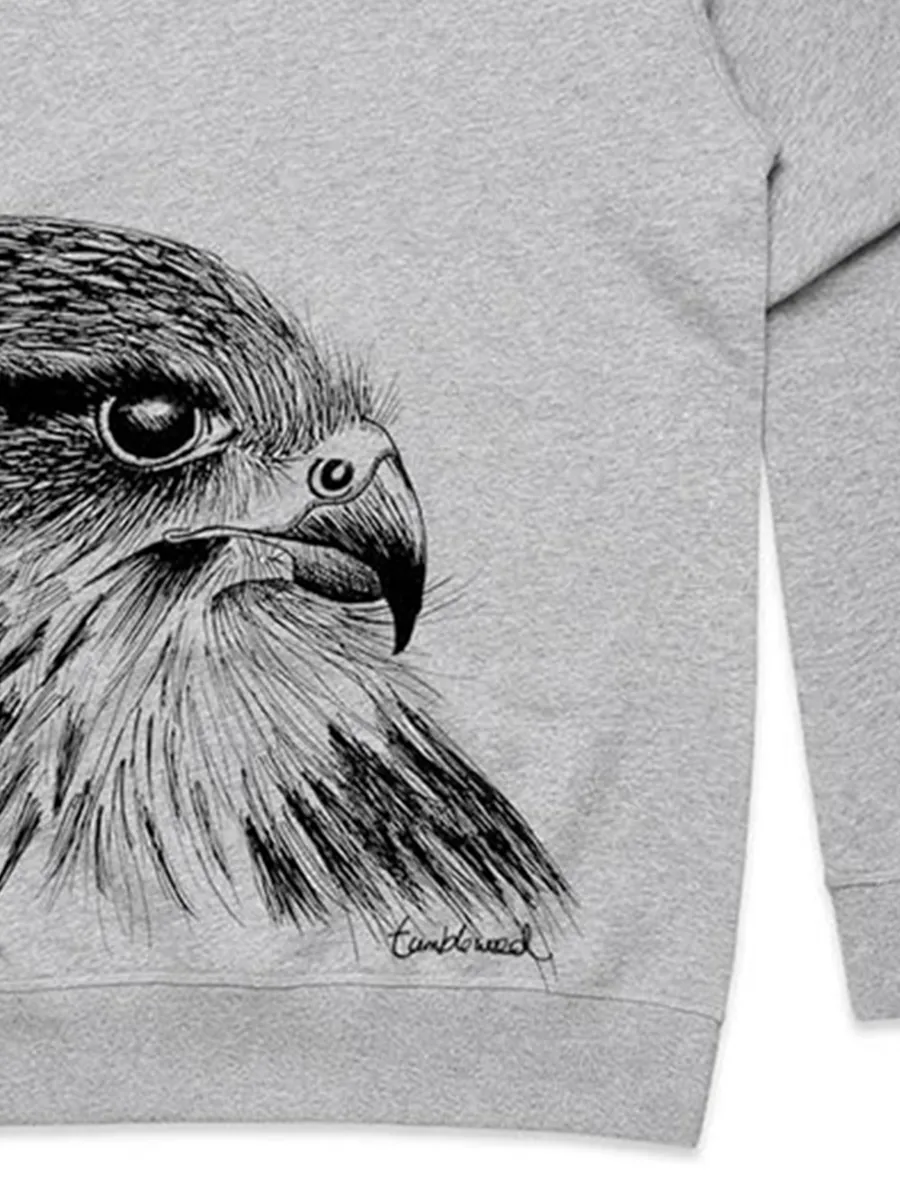 Simple Falcon Art Pattern Stylish Casual Sportswear Shirt