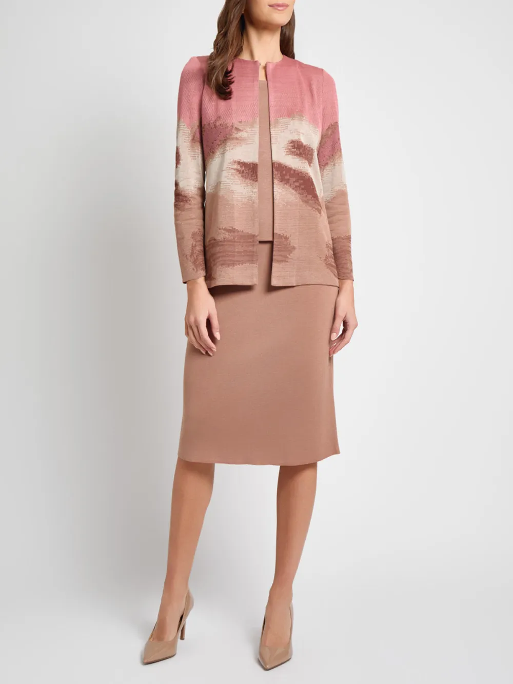 Elastic Knitted Half Skirt