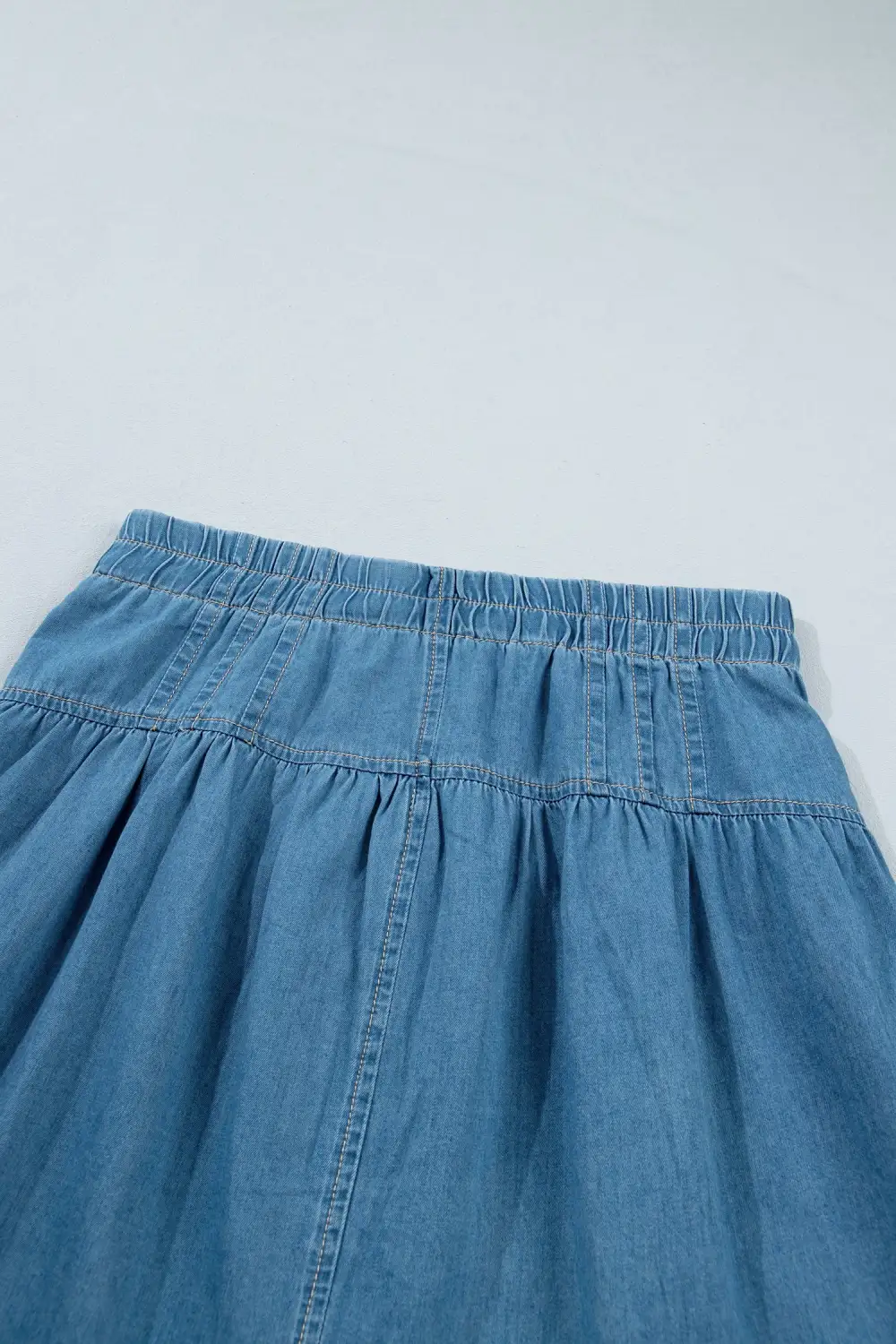 Wearable Button Front Skirt