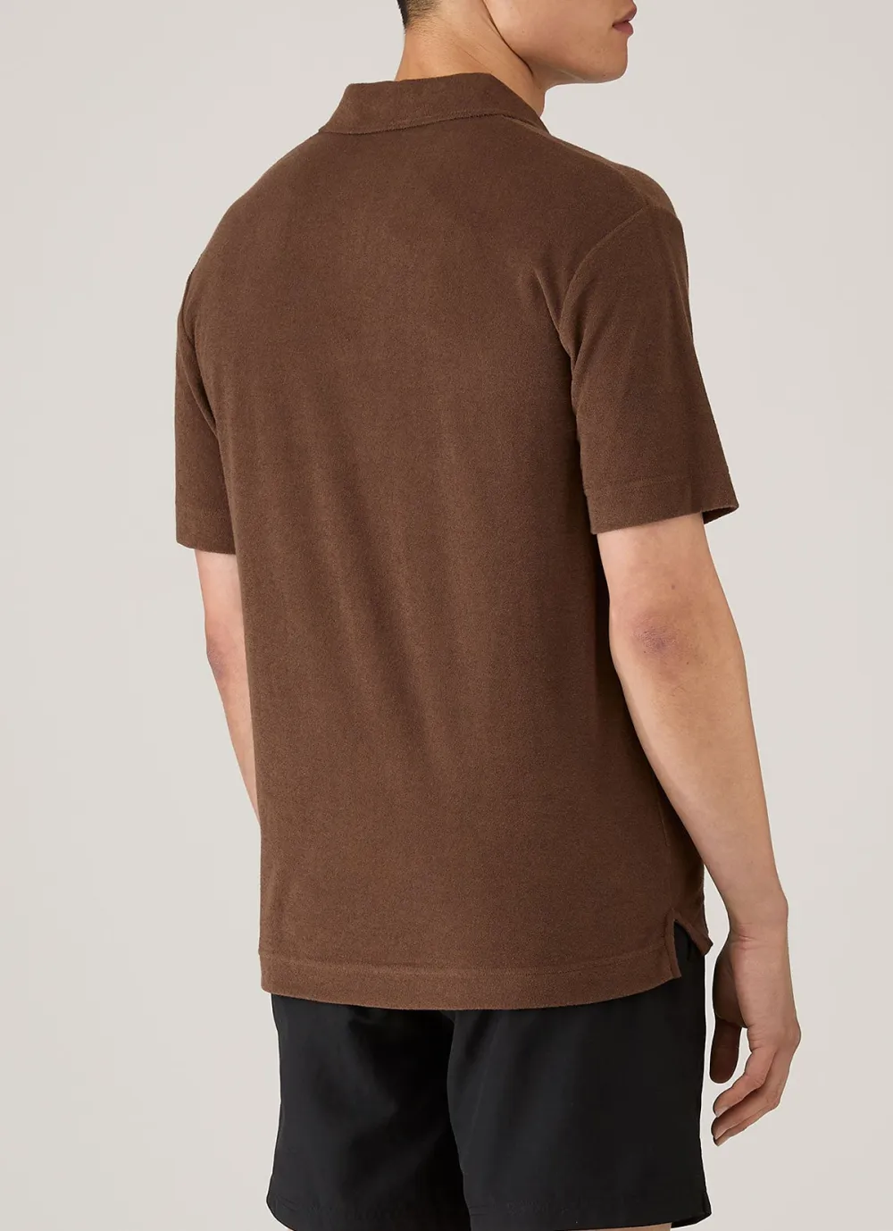 Refined Everyday Regular Fit Cotton Towelling Short Sleeve Polo Shirt