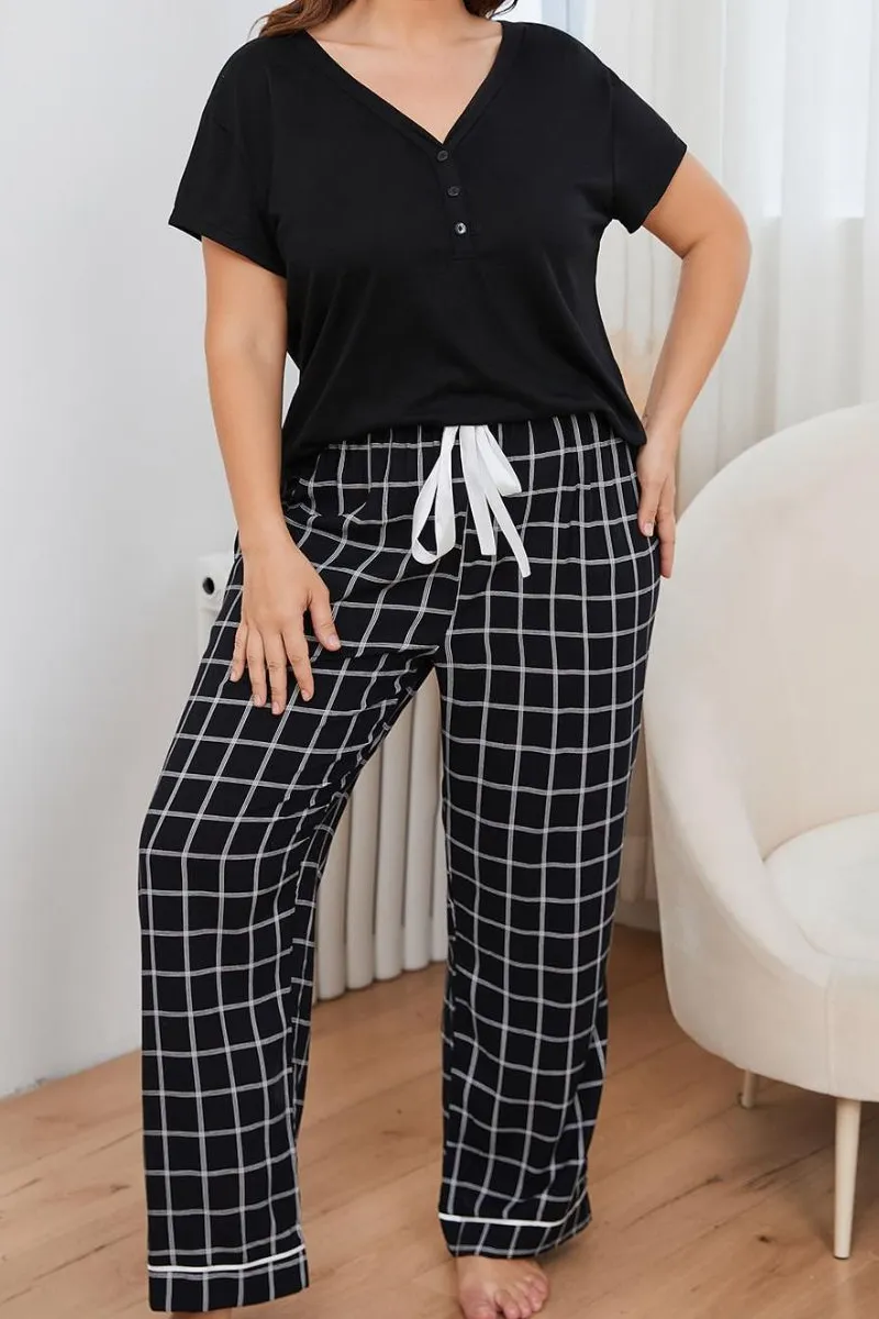 Plus Size Comfortable Everyday Pajama Set
