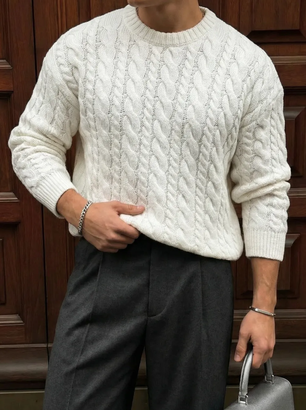 Laidback Relaxed Knit Sweater