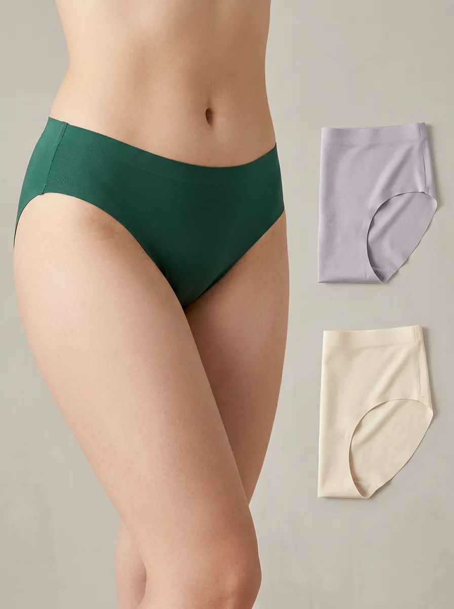 Women's Smooth-Look Seamless Three-Pack Panties
