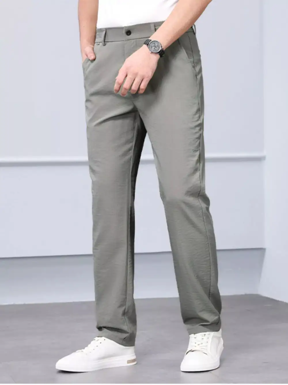 Men's Plus Size Classic Fit Dress Pants
