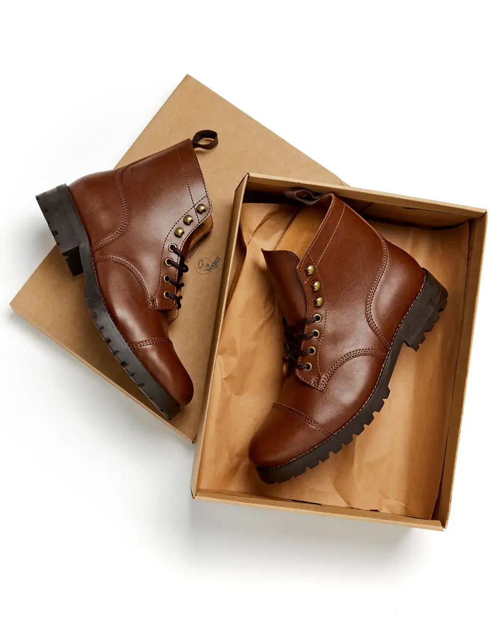 Women's Relaxed Casual Water Resistant Vegan Leather Everyday Boots
