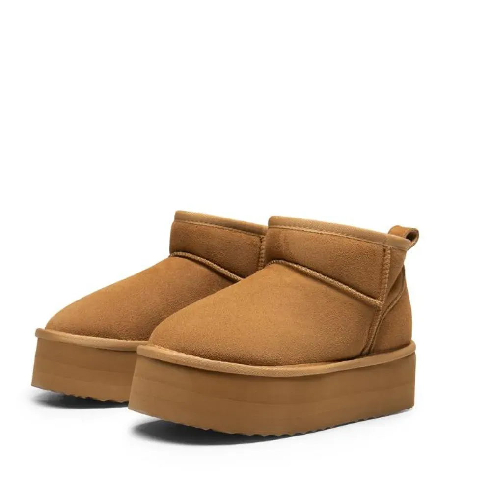 🔥 Winter Essential – 50% OFF! | Women’s Classic Suede Snow Boots with Memory Foam & Anti-Slip Sole