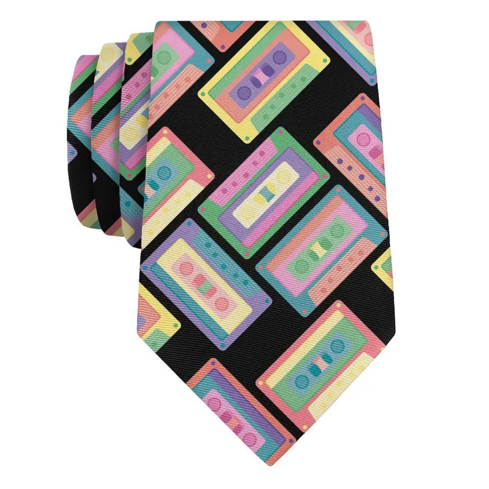 Cassette Pattern Necktie