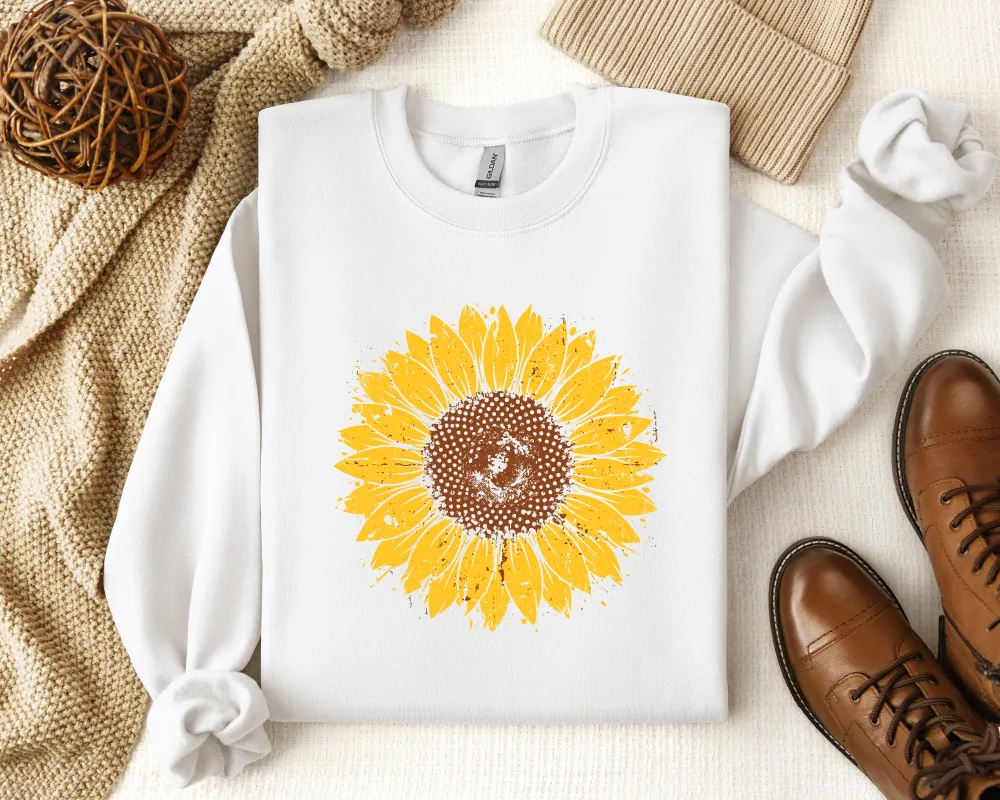 Sunflower Graphic Crewneck Sweatshirt