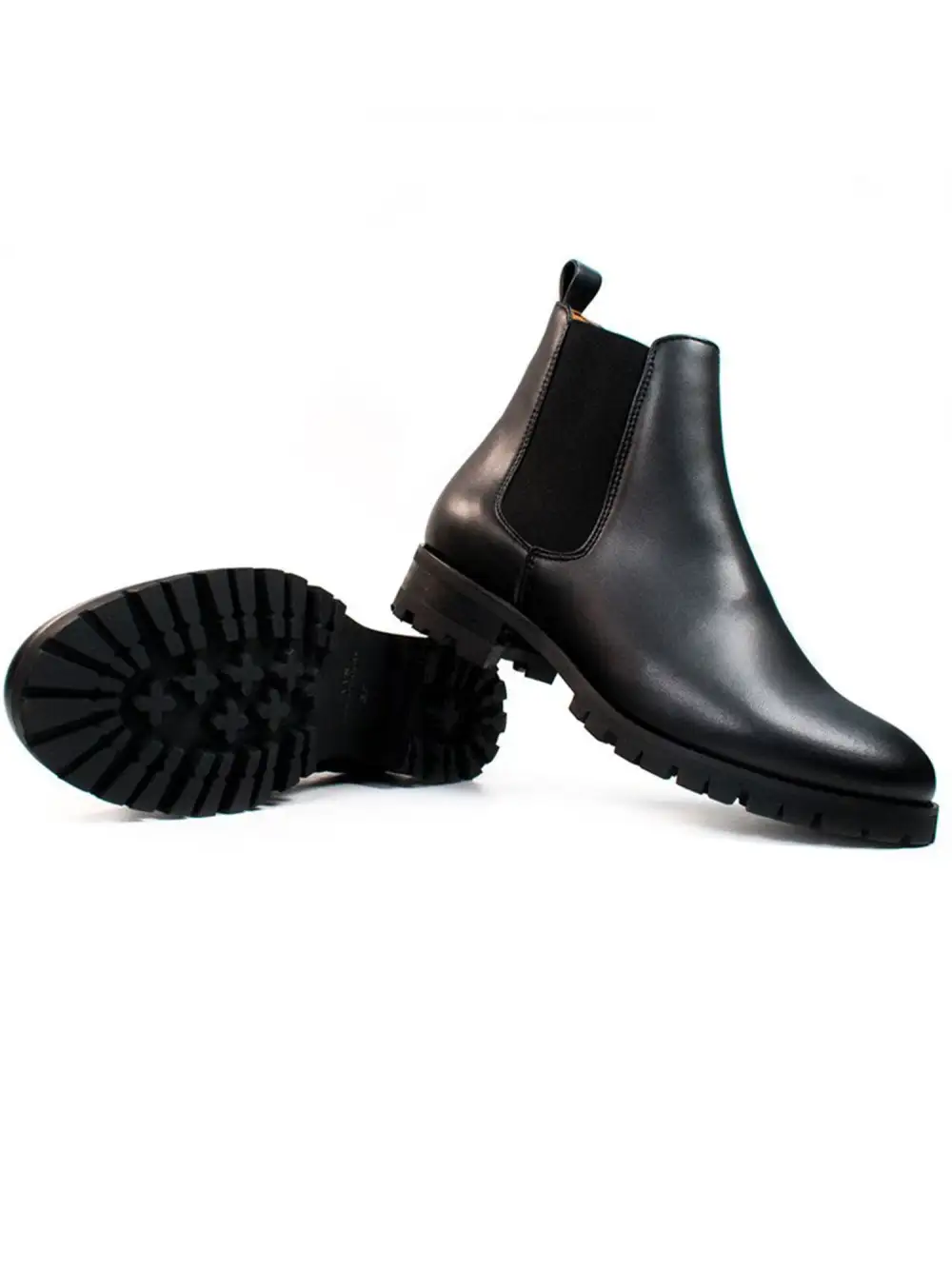 Women's Wide Fit Vegan Leather Chelsea Boots