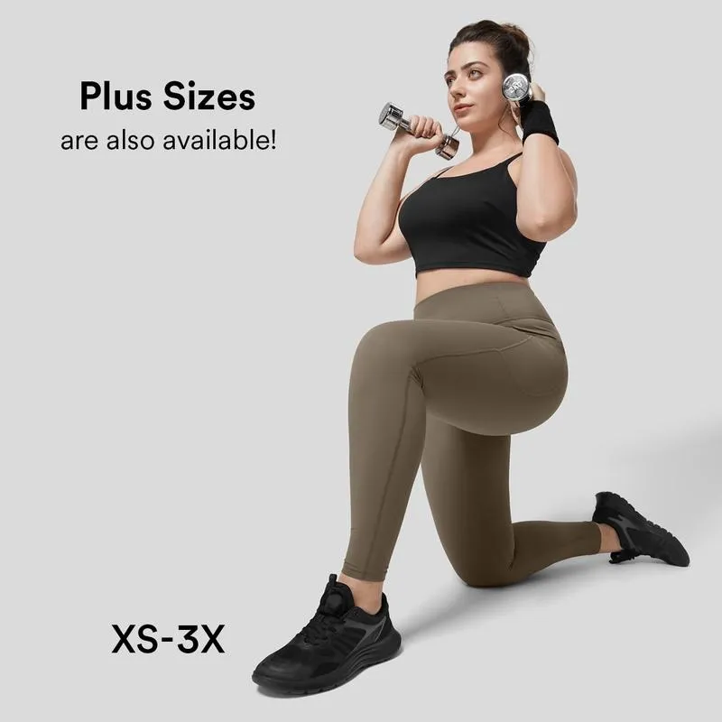 High Waisted Tummy Control Side Pocket Shaping Training Leggings – 🔥 40% OFF Today Only!