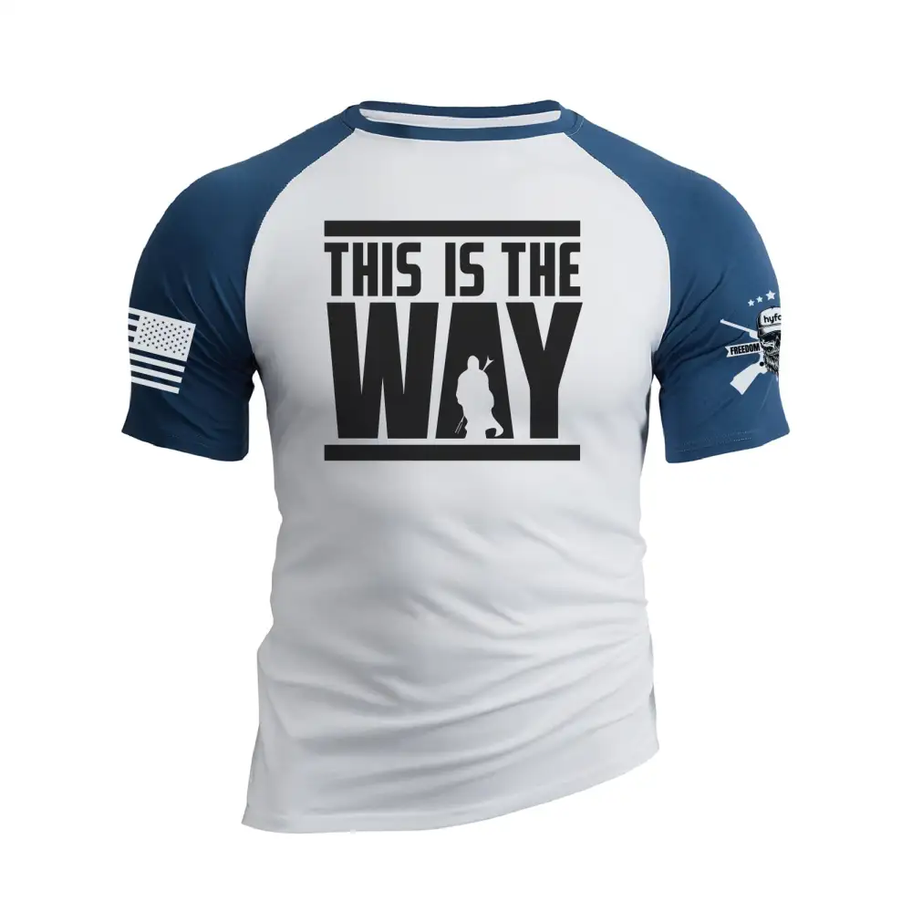 THIS IS THE WAY RAGLAN GRAPHIC TEE